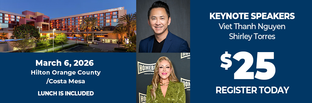 Register today. Keynote speakers are Viet Thanh Nguyen and Shirley Torres. Lunch is included.