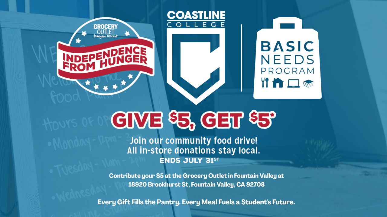 Support Coastline College’s Dolphin Pantry